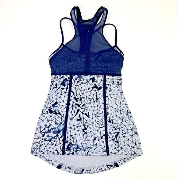 LULULEMON Pedal Pace Tank Shirt Star Crushed Silver Fox Deep Navy Athletic Top 4 - Picture 2 of 10